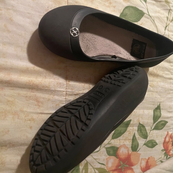 Croc flats GREY size 6 - Picture 3 of 3